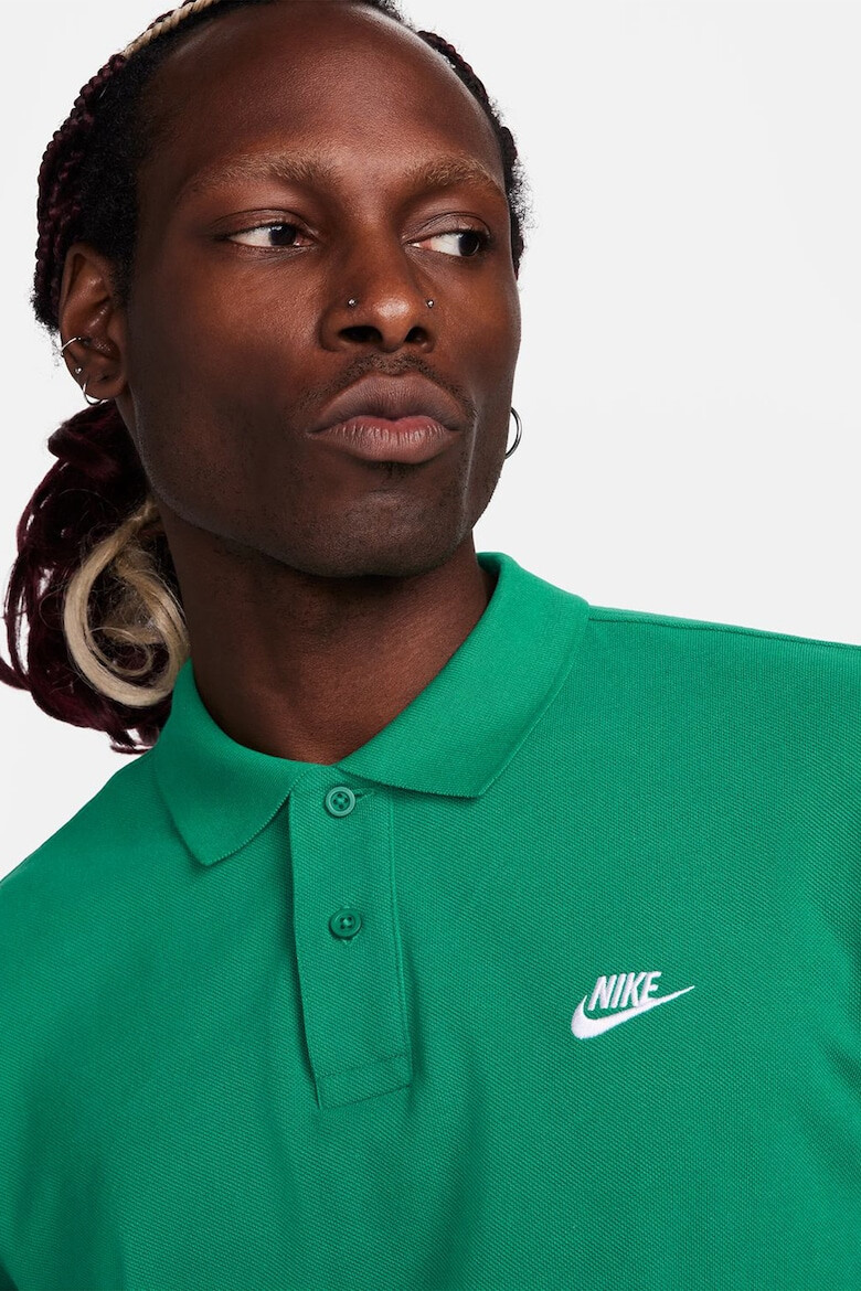 Nike Tricou polo din material pique cu logo - Pled.ro