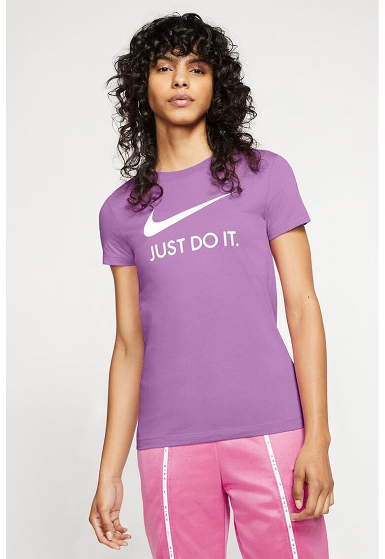 Nike Tricou slim fit cu imprimeu logo Sportswear - Pled.ro