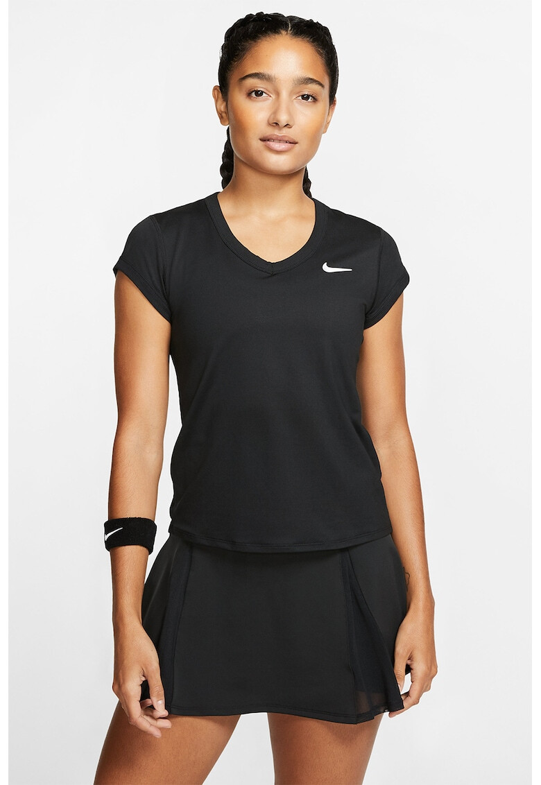 Nike Tricou slim fit cu tehnologie Dri-FIT pentru tenis - Pled.ro