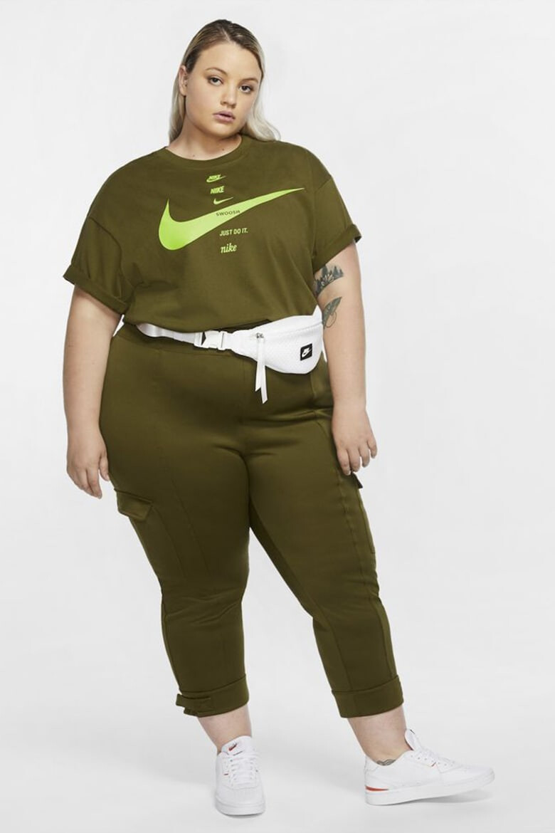 Nike Tricou supradimensionat cu imprimeu logo - Pled.ro