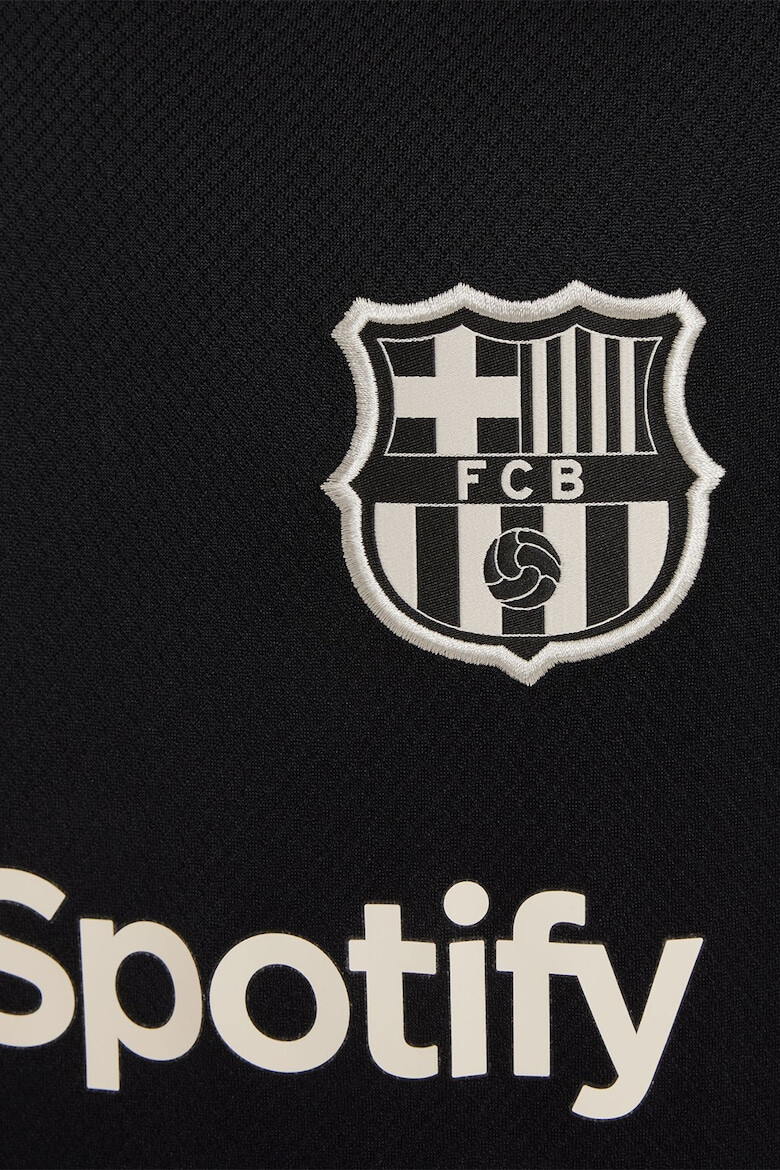 Nike Tricou unisex cu detalii logo si garnituri contrastante pentru fotbal FCB - Pled.ro