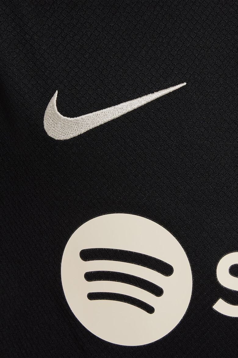 Nike Tricou unisex cu detalii logo si garnituri contrastante pentru fotbal FCB - Pled.ro