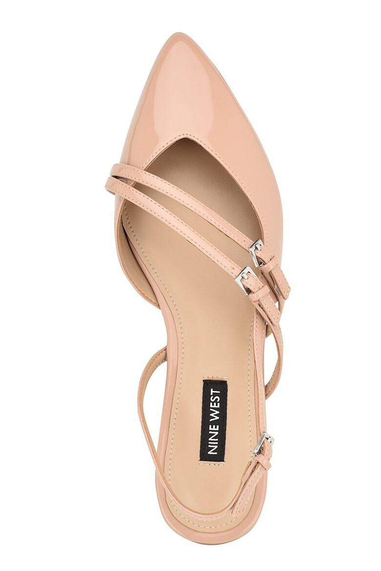 NINE WEST Balerini din piele ecologica lacuita Beley - Pled.ro