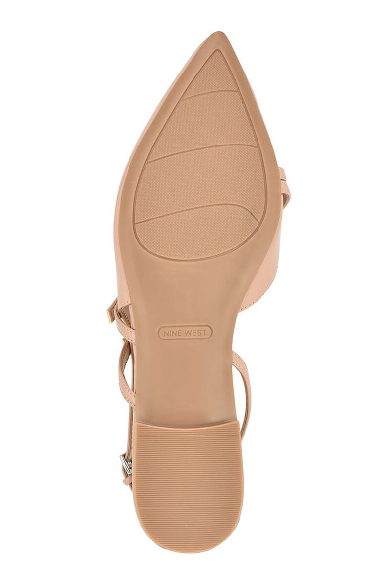 NINE WEST Balerini din piele ecologica lacuita Beley - Pled.ro