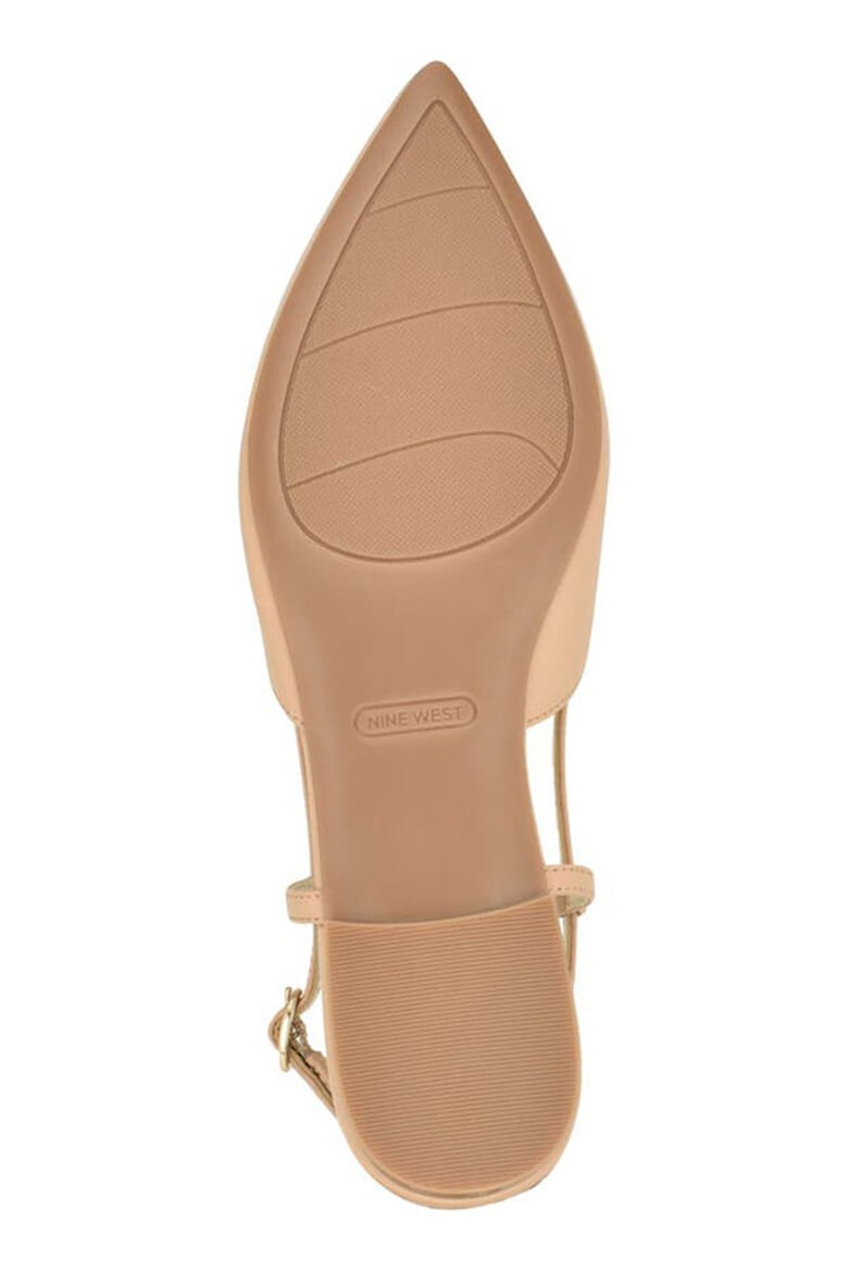 NINE WEST Balerini slingback din piele Bircah - Pled.ro