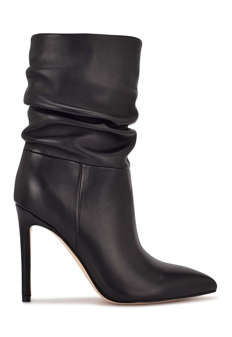 NINE WEST Botine de piele fara inchidere Jenn - Pled.ro