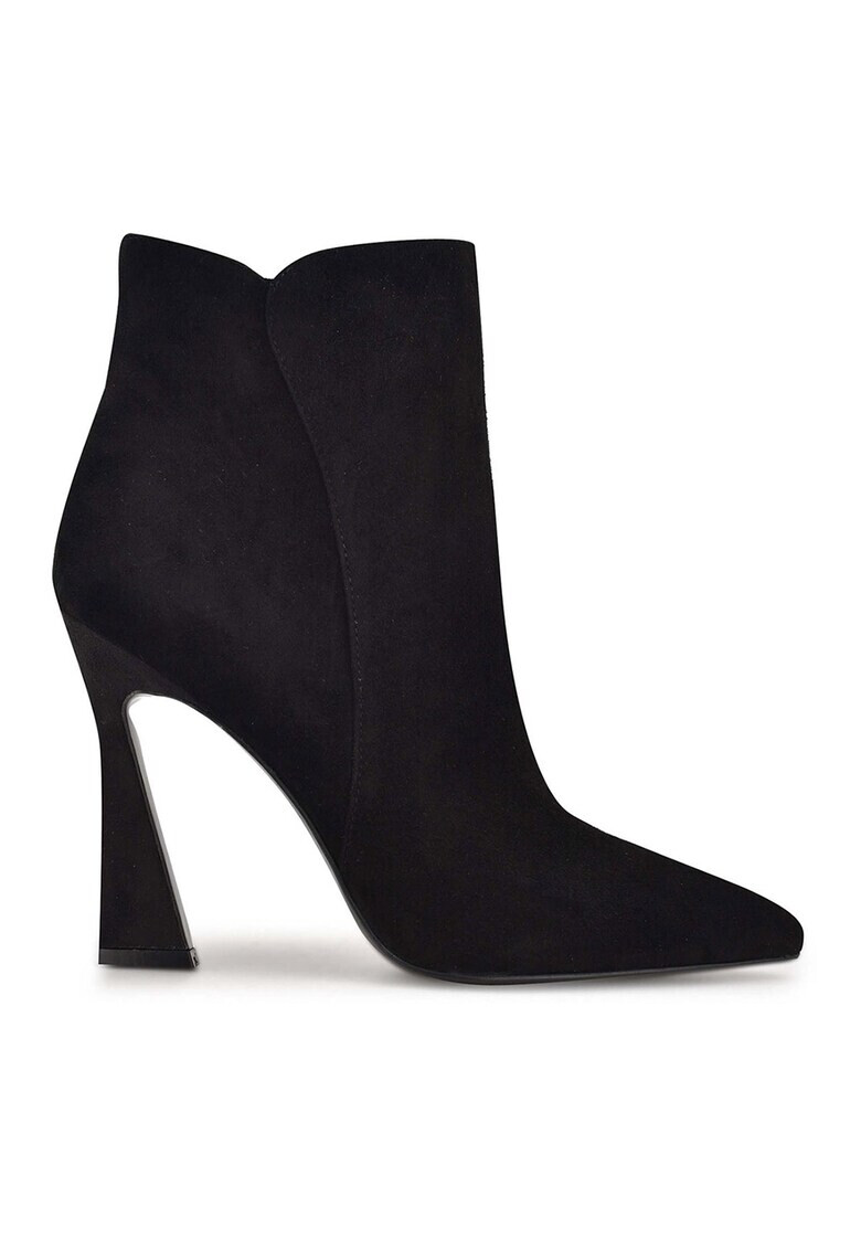 NINE WEST Botine de piele intoarsa cu varf ascutit Torrie - Pled.ro