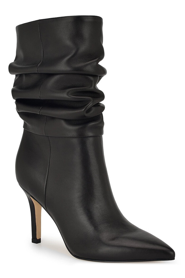 NINE WEST Botine din piele ecologica cu varf ascutit Slouch - Pled.ro