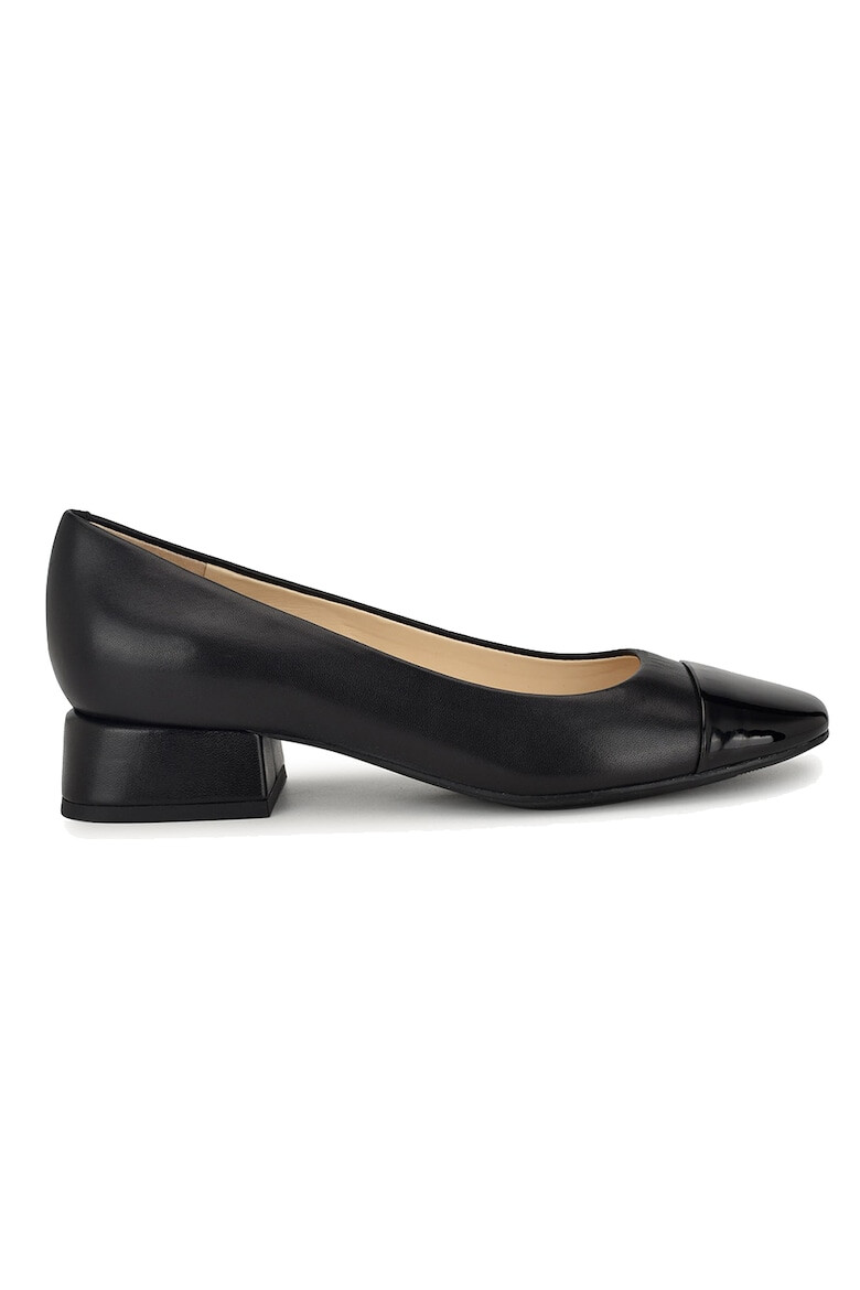 NINE WEST Pantofi cu aplicatie cap-toe si toc masiv Sophe - Pled.ro