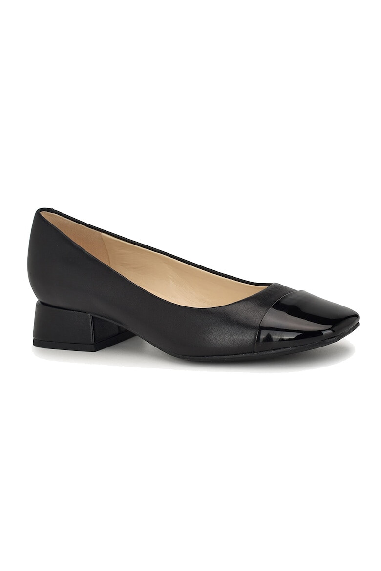 NINE WEST Pantofi cu aplicatie cap-toe si toc masiv Sophe - Pled.ro