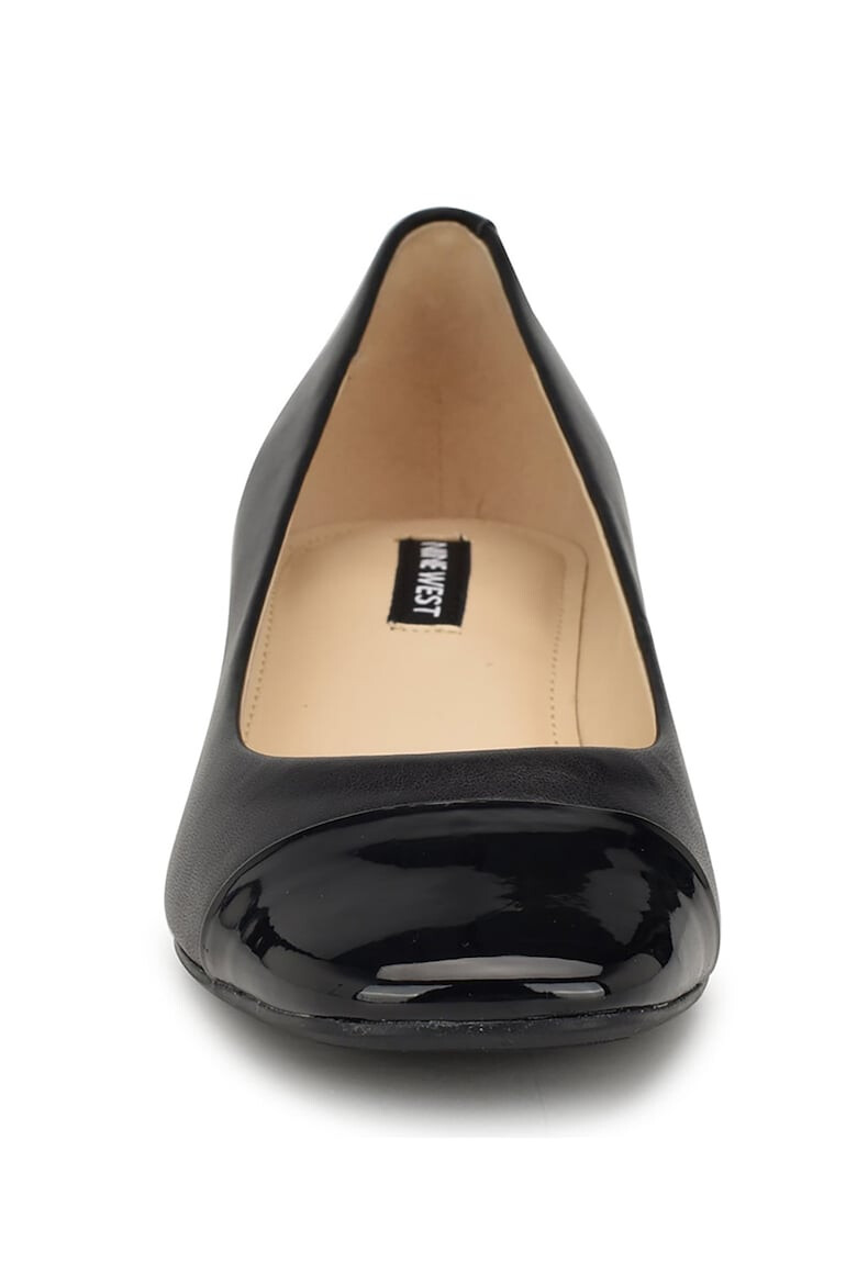 NINE WEST Pantofi cu aplicatie cap-toe si toc masiv Sophe - Pled.ro