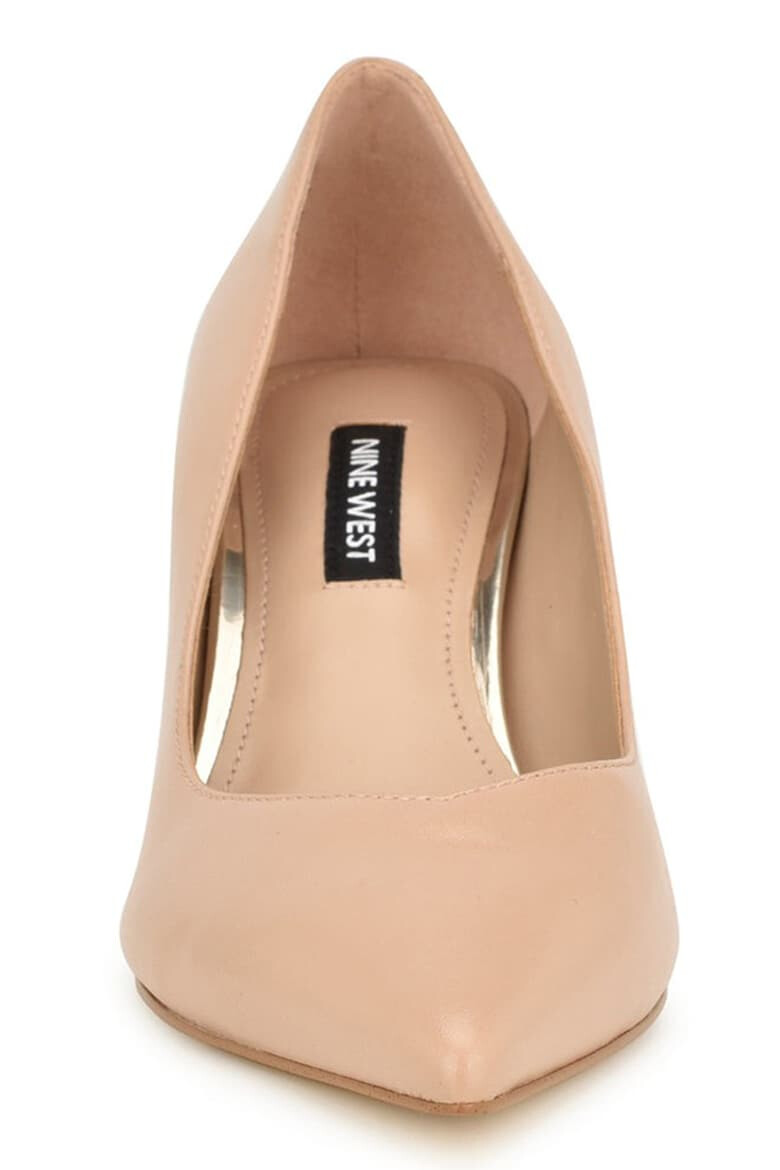 NINE WEST Pantofi din piele cu toc kitten Ariella - Pled.ro