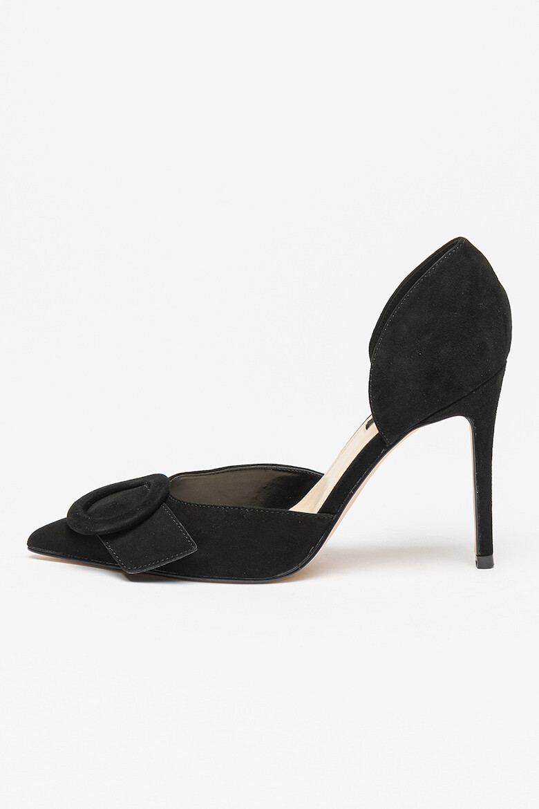 NINE WEST Pantofi din piele intoarsa cu varf ascutit Flolly - Pled.ro