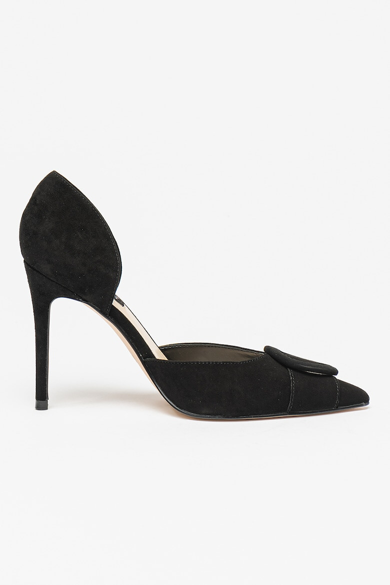 NINE WEST Pantofi din piele intoarsa cu varf ascutit Flolly - Pled.ro