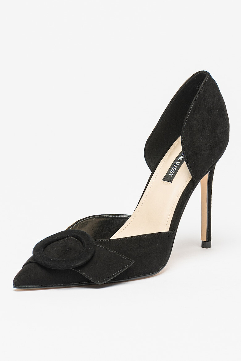 NINE WEST Pantofi din piele intoarsa cu varf ascutit Flolly - Pled.ro