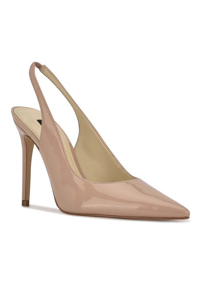 NINE WEST Pantofi slingback cu aspect lacuit Feather - Pled.ro