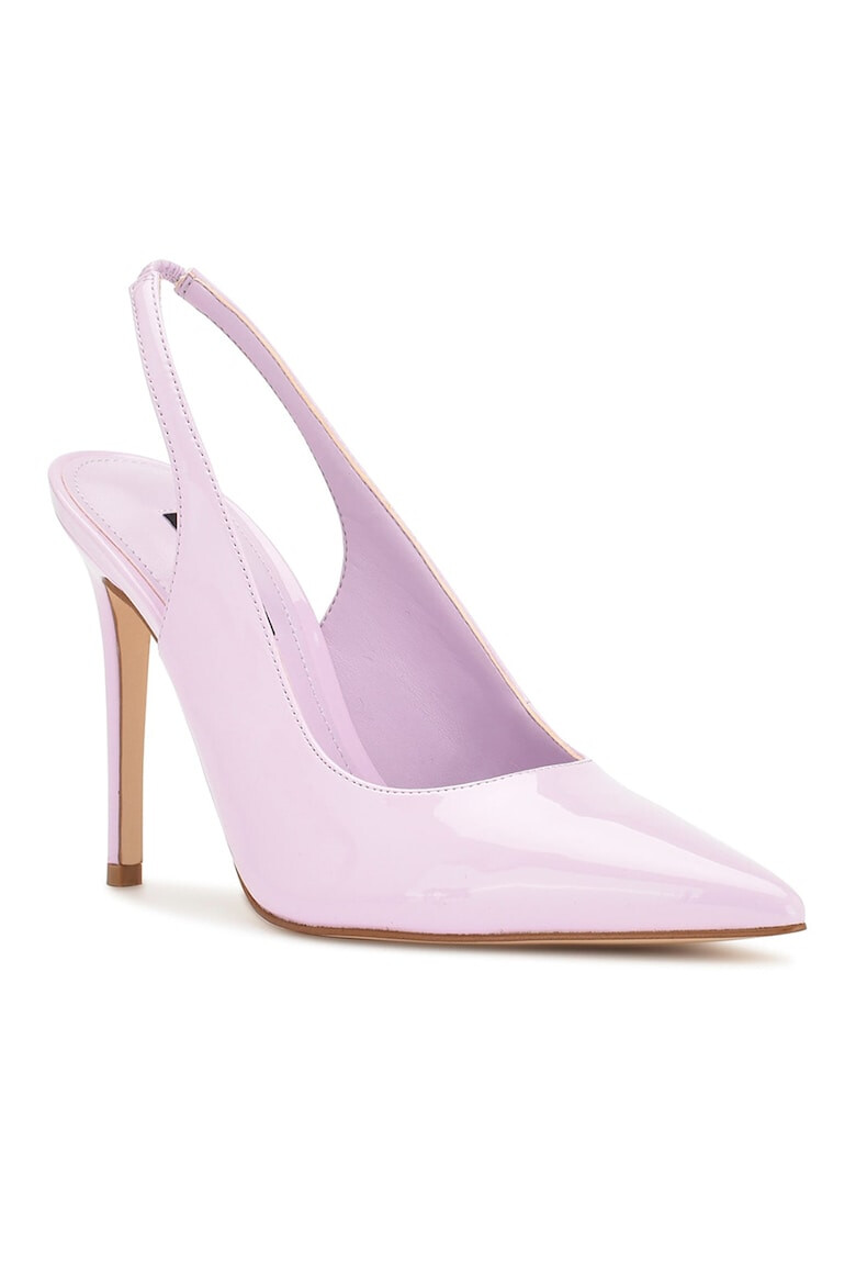 NINE WEST Pantofi slingback cu aspect lacuit Feather - Pled.ro