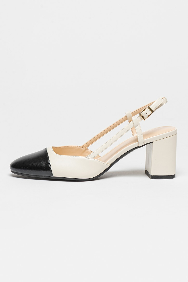 NINE WEST Pantofi slingback de piele ecologica - Pled.ro