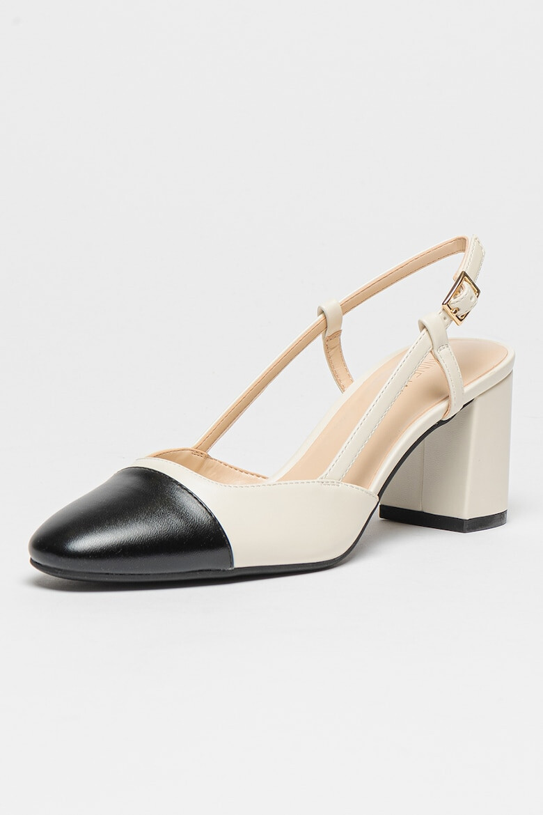 NINE WEST Pantofi slingback de piele ecologica - Pled.ro