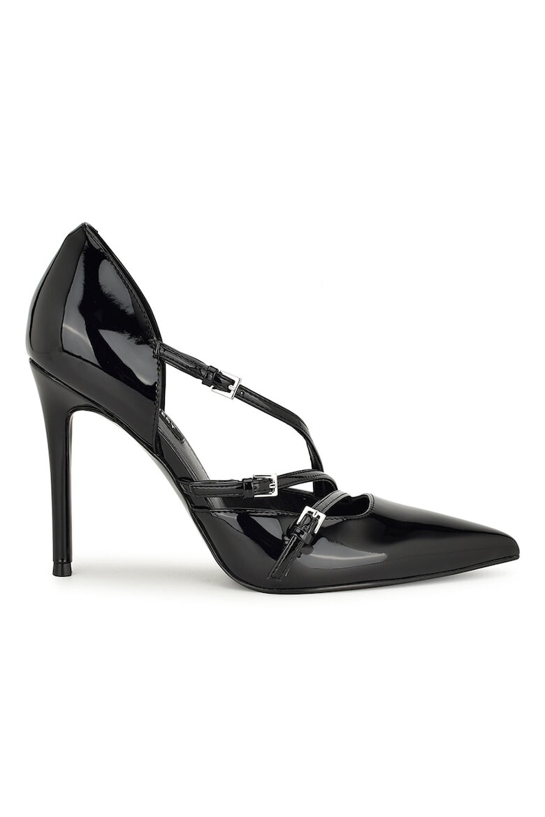 NINE WEST Pantofi stiletto cu aspect lacuit si varf ascutit Filma - Pled.ro