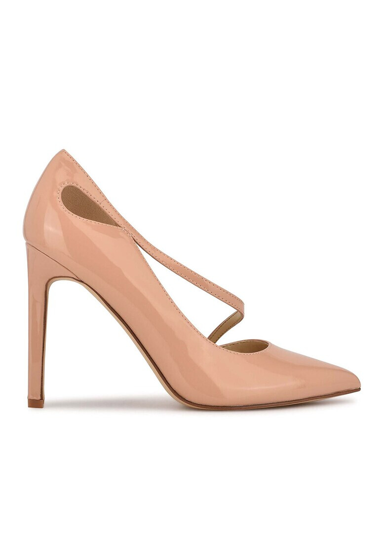 NINE WEST Pantofi stiletto de piele ecologica cu aspect lacuit Twirl - Pled.ro