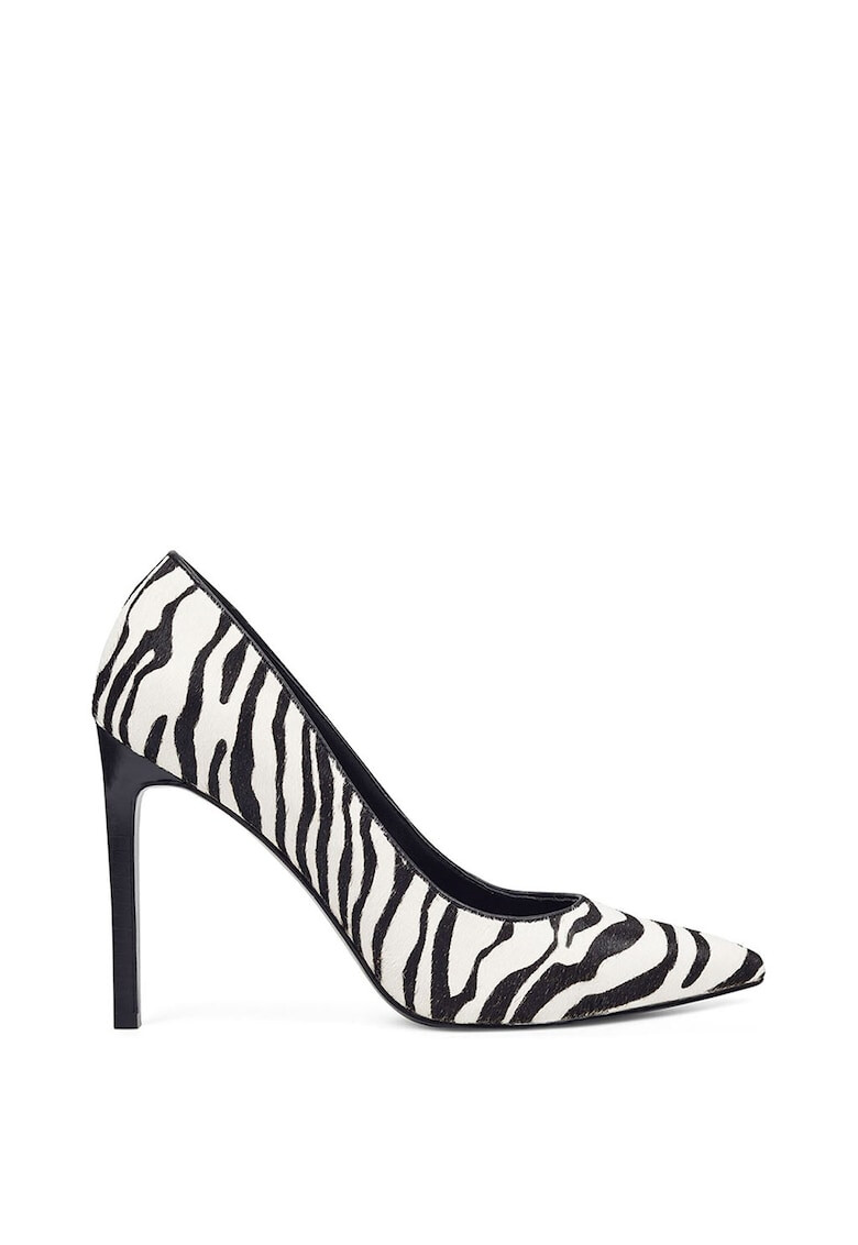 NINE WEST Pantofi stiletto din piele cu par scurt si cu varf ascutit Tatiana - Pled.ro