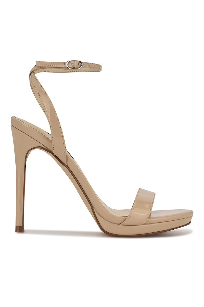 NINE WEST Sandale de piele ecologica cu toc inalt Loola - Pled.ro