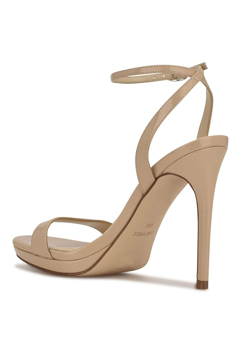 NINE WEST Sandale de piele ecologica cu toc inalt Loola - Pled.ro