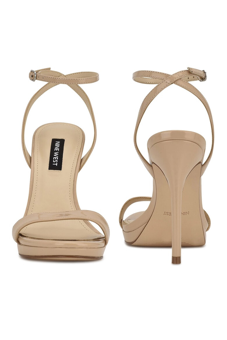 NINE WEST Sandale de piele ecologica cu toc inalt Loola - Pled.ro