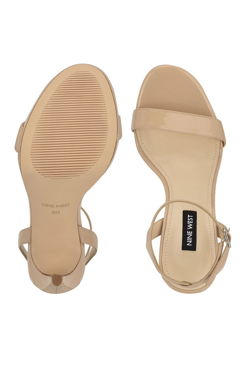 NINE WEST Sandale de piele ecologica cu toc inalt Loola - Pled.ro