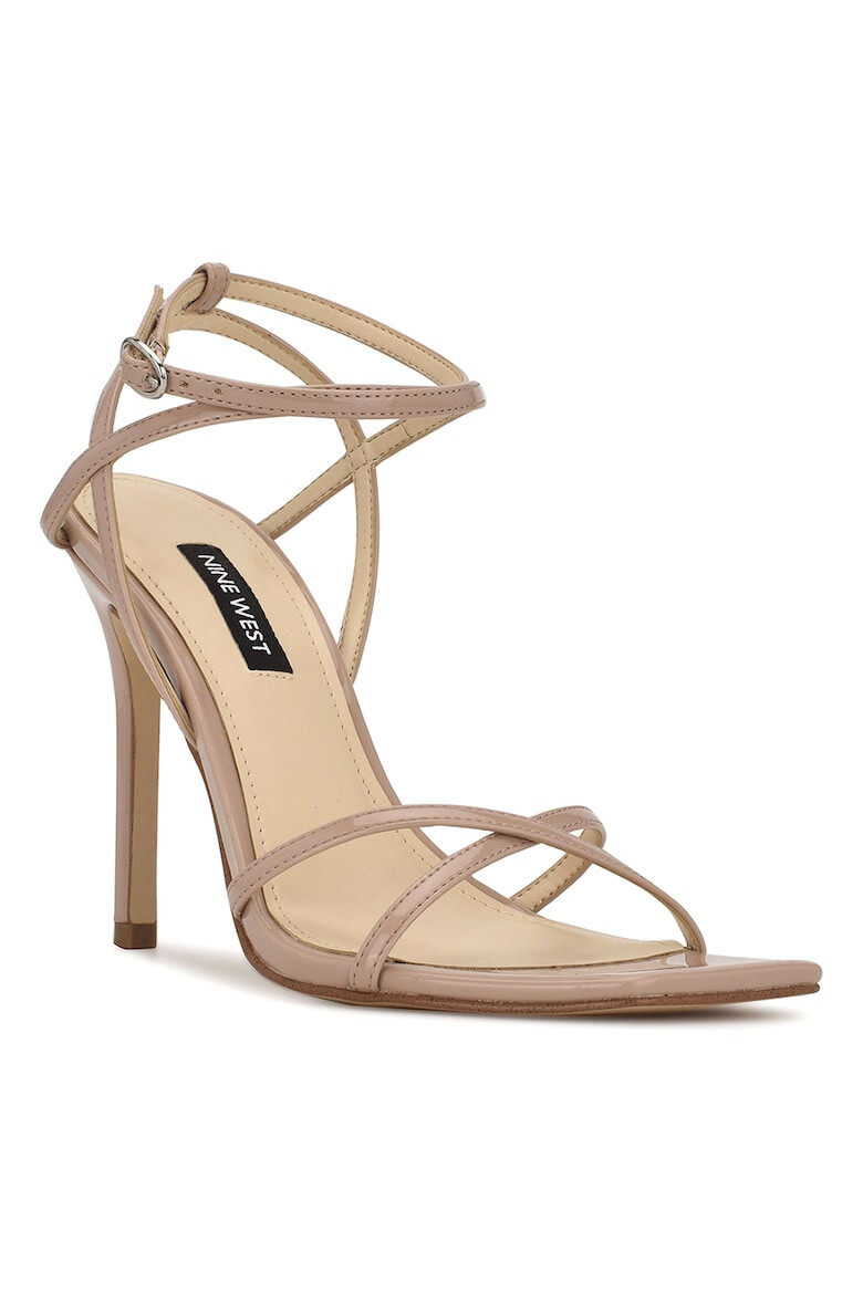 NINE WEST Sandale de piele ecologica cu toc inalt Tidle - Pled.ro