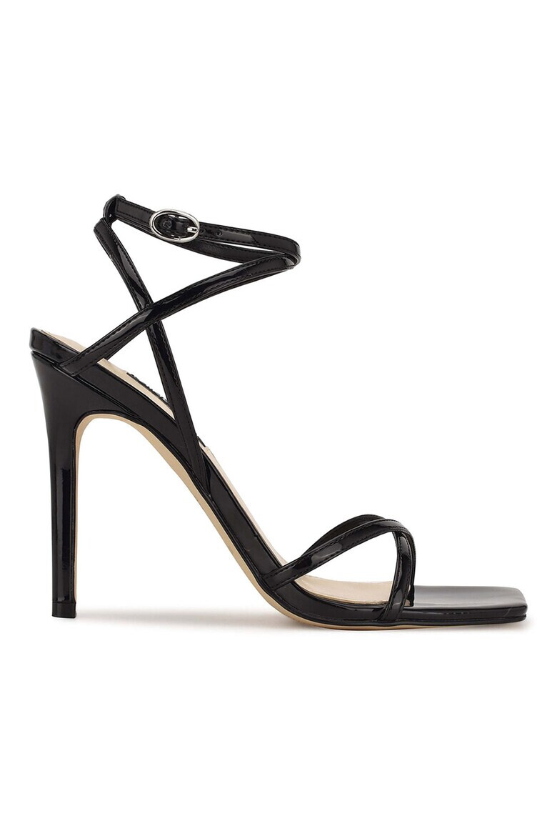 NINE WEST Sandale de piele ecologica cu toc inalt Tidle - Pled.ro