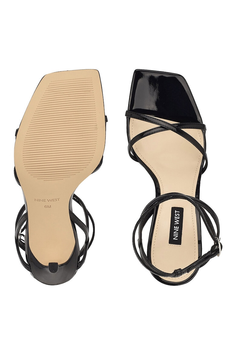 NINE WEST Sandale de piele ecologica cu toc inalt Tidle - Pled.ro