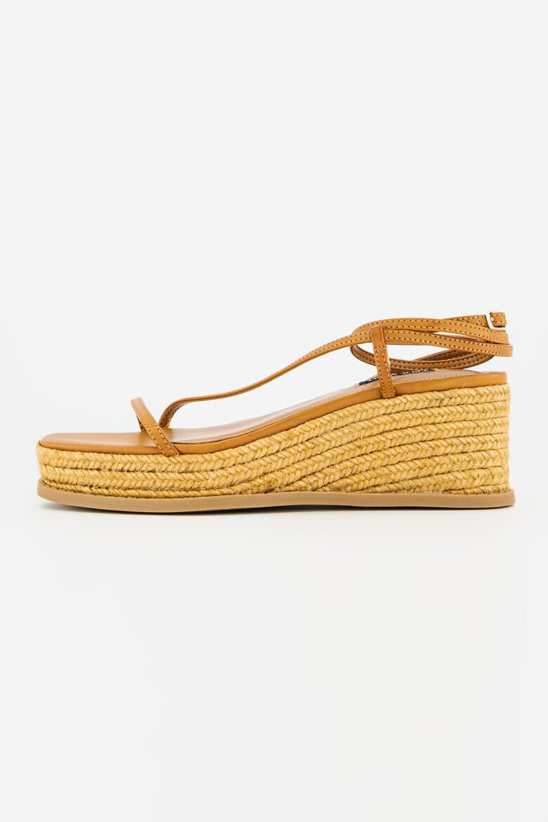 NINE WEST Sandale-espadrile cu talpa wedge Alexx - Pled.ro