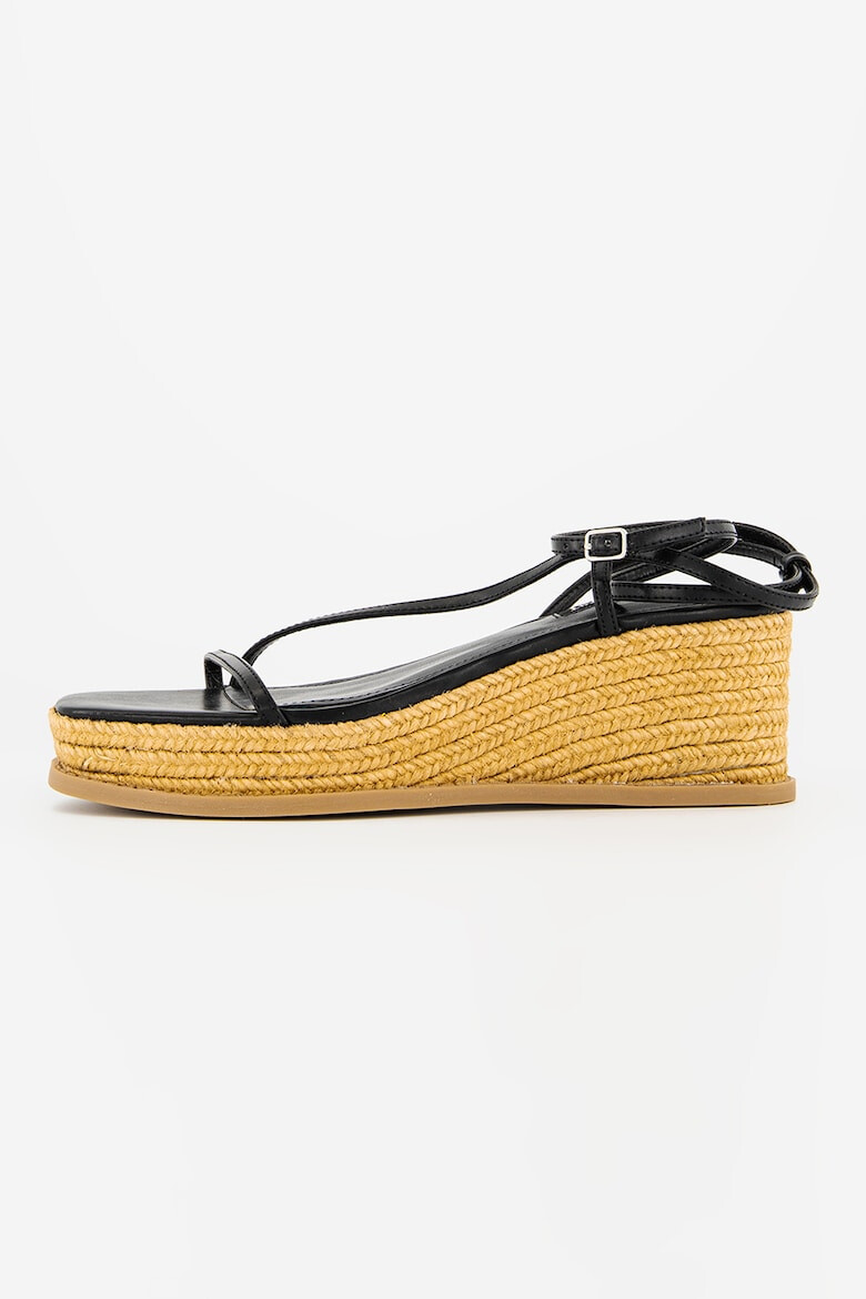 NINE WEST Sandale-espadrile cu talpa wedge Alexx - Pled.ro