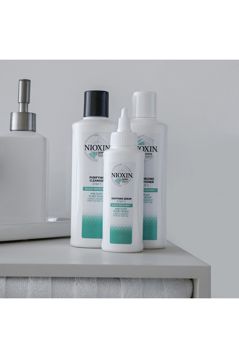 Nioxin Kit produse tratament impotriva matretii si a scalpului iritat Scalp Recovery 200 ml + 200 ml + 100 ml - Pled.ro