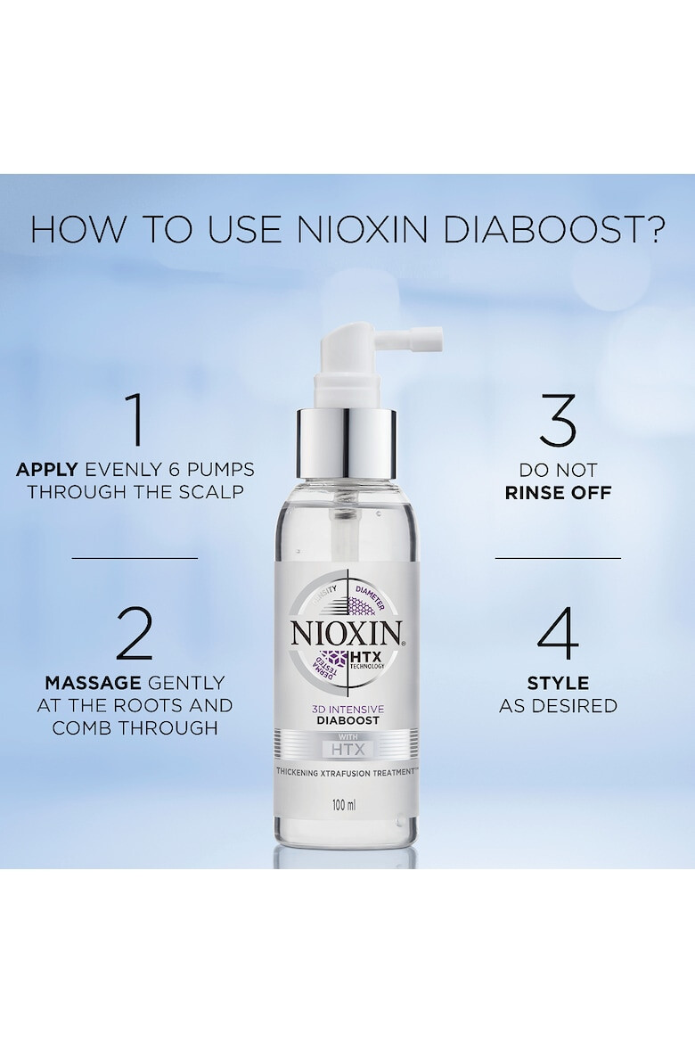 Nioxin Tratament intensiv 3D Intensive Diaboost Hair Thickening pentru par subtire 100 ml - Pled.ro