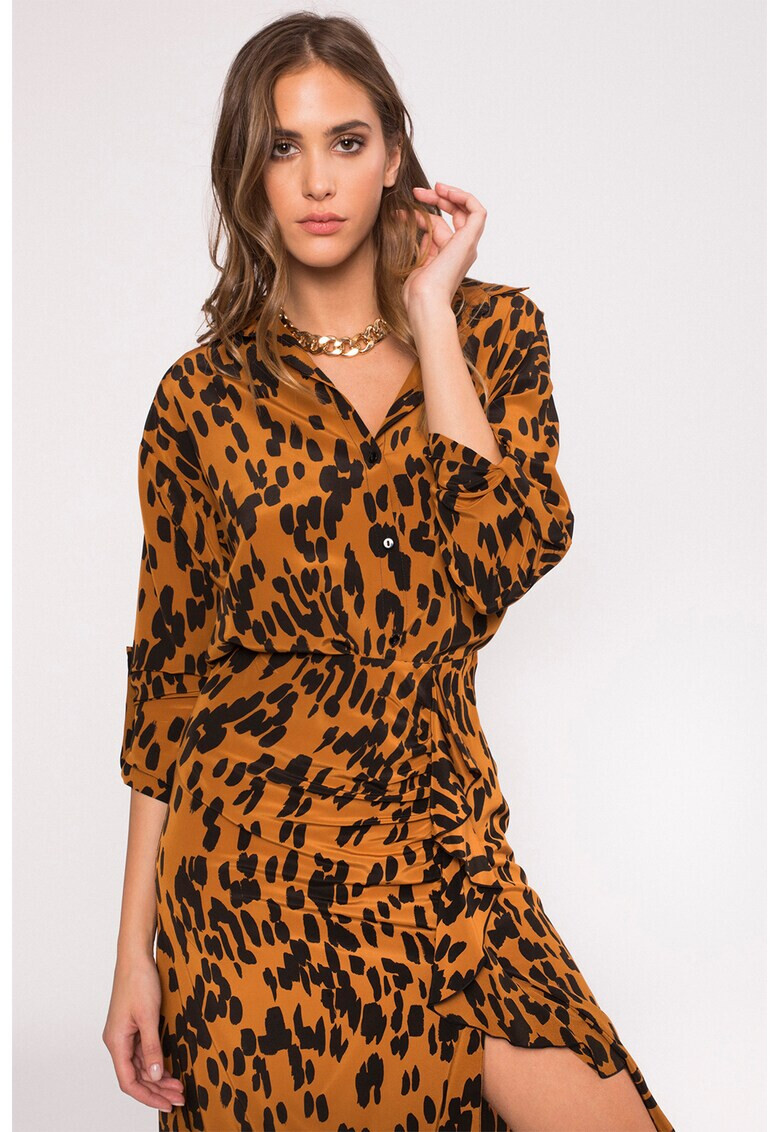 NISSA Camasa cu maneci lungi si animal print - Pled.ro