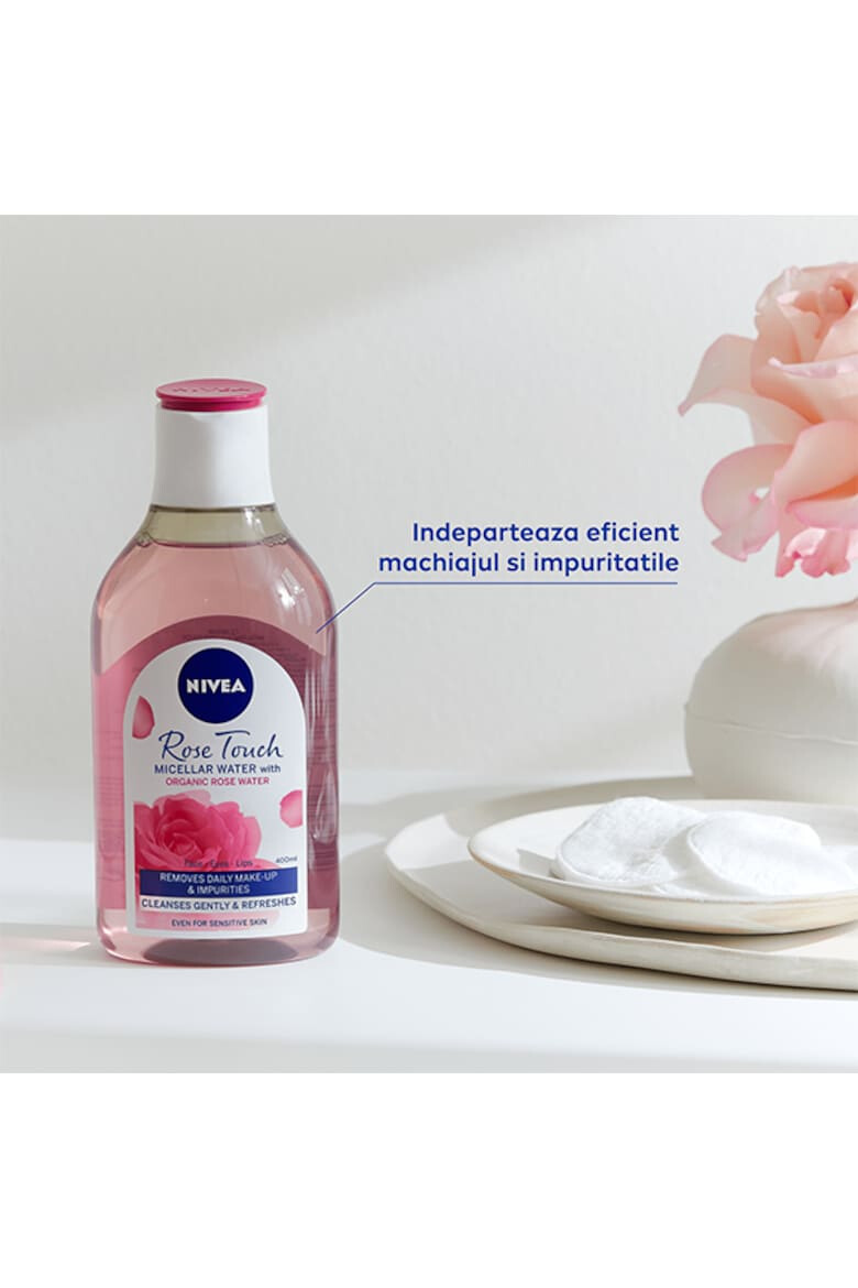 Nivea Apa micelara monofazica Rose Touch cu apa organica de trandafiri 400 ml - Pled.ro