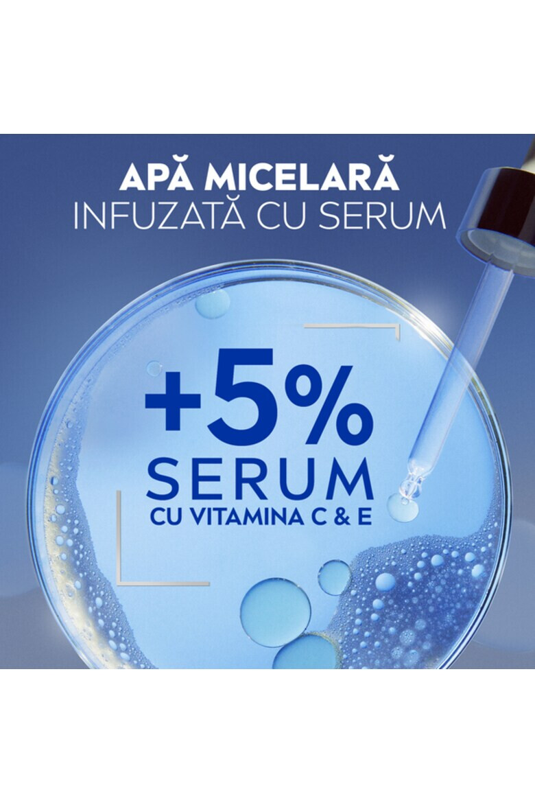 Nivea Apa micelara Skin Glow infuzata cu serum cu efect de iluminare 400 ml - Pled.ro