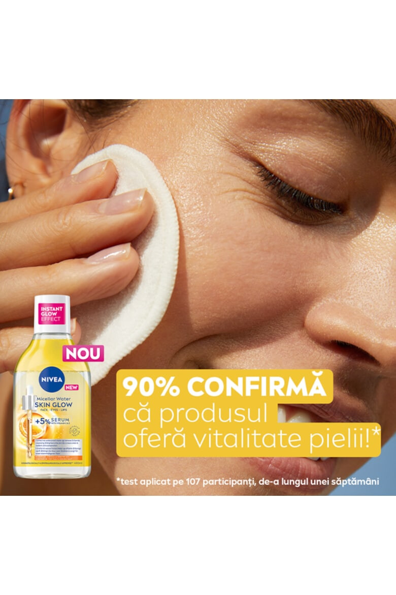 Nivea Apa micelara Skin Glow infuzata cu serum cu efect de iluminare 400 ml - Pled.ro