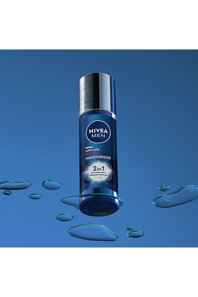 Nivea Men Crema de fata Anti-Age Power 2in1 cu Acid Hialuronic si Luminous630 50 ml - Pled.ro