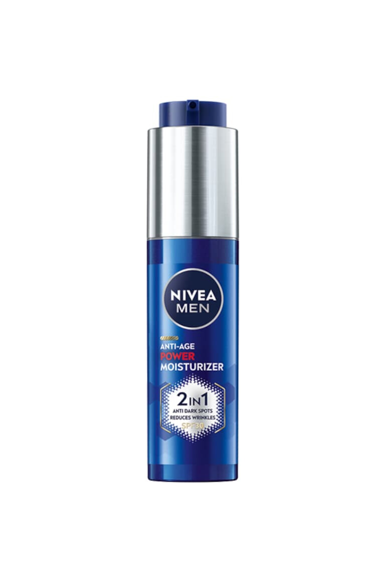 Nivea Men Crema de fata Anti-Age Power 2in1 cu Acid Hialuronic si Luminous630 50 ml - Pled.ro