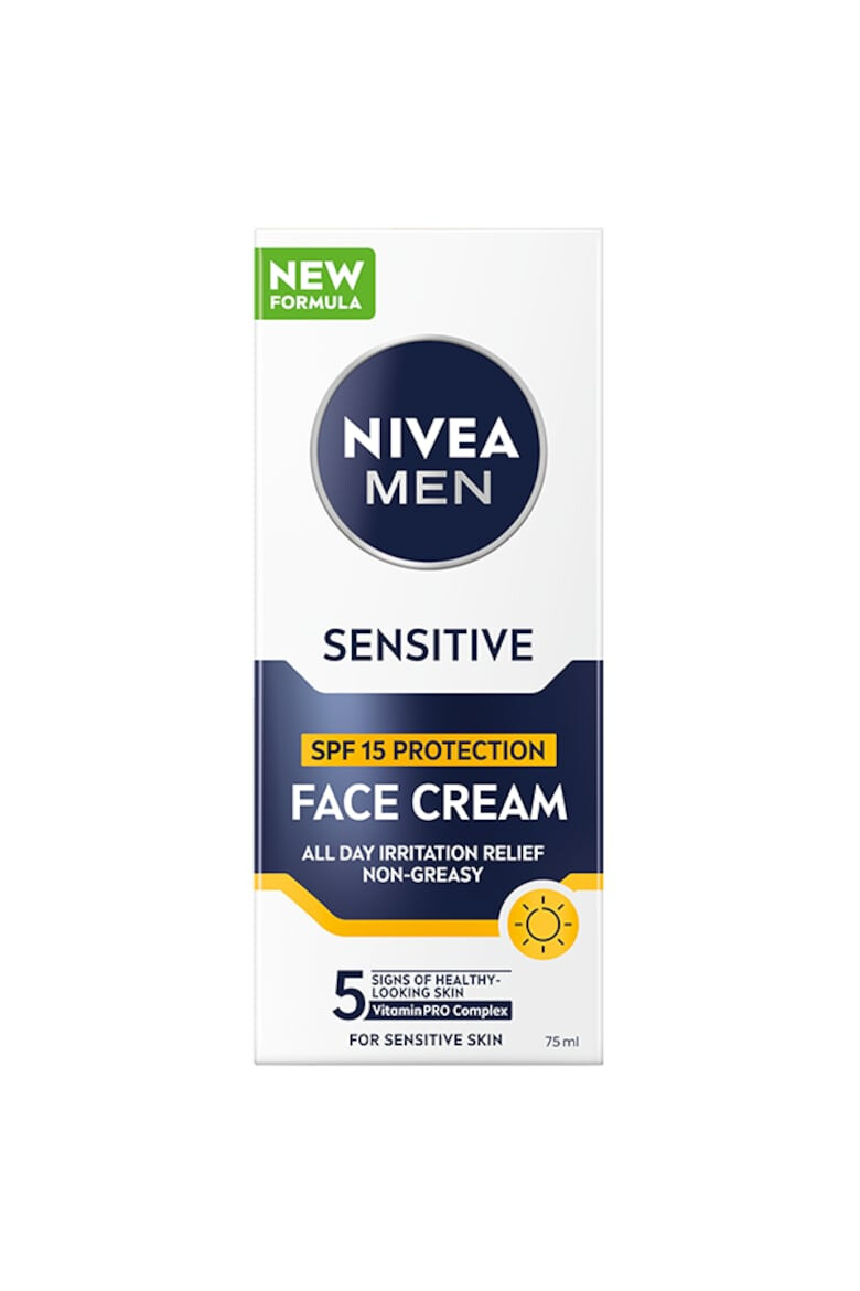 Nivea Crema de fata Sensitive SPF15 75ml - Pled.ro