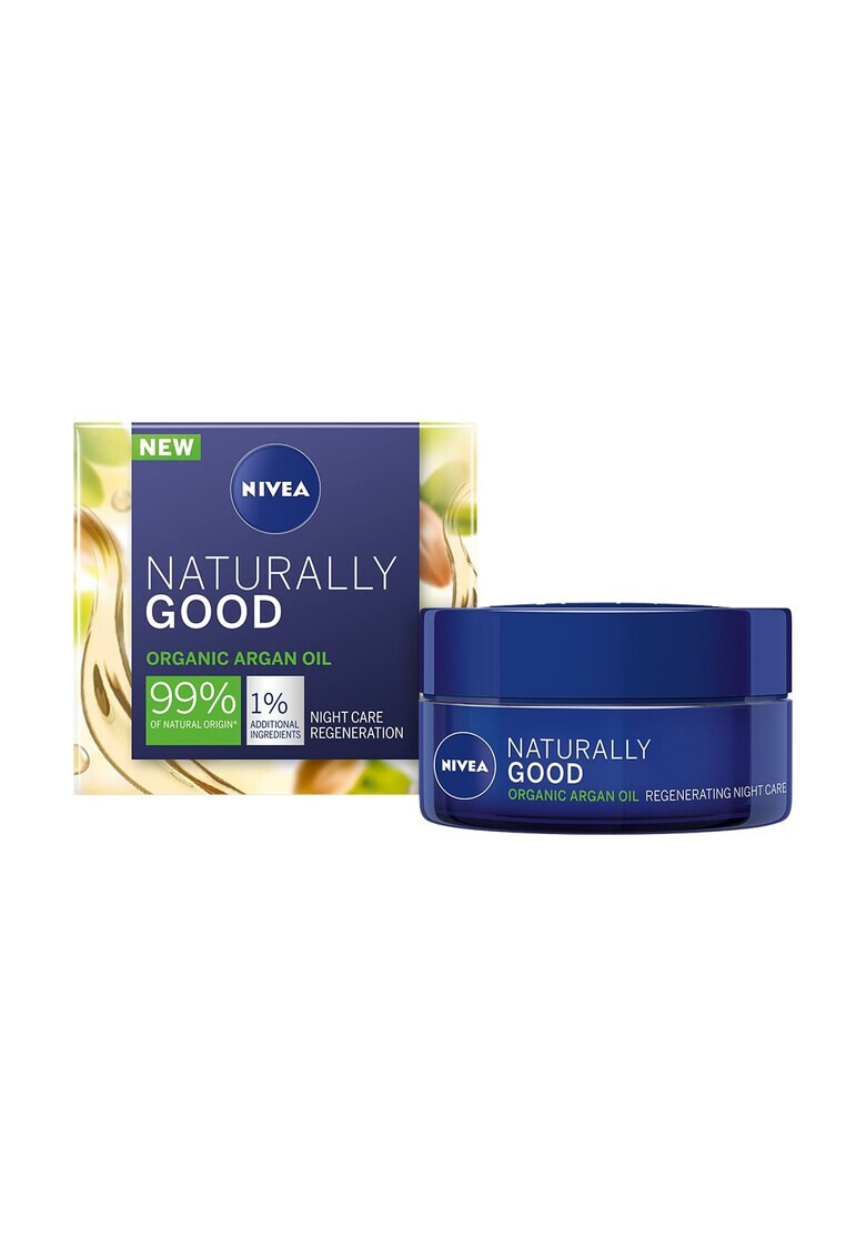 Nivea Crema de noapte Naturally Good cu ulei de argan organic 50ml - Pled.ro