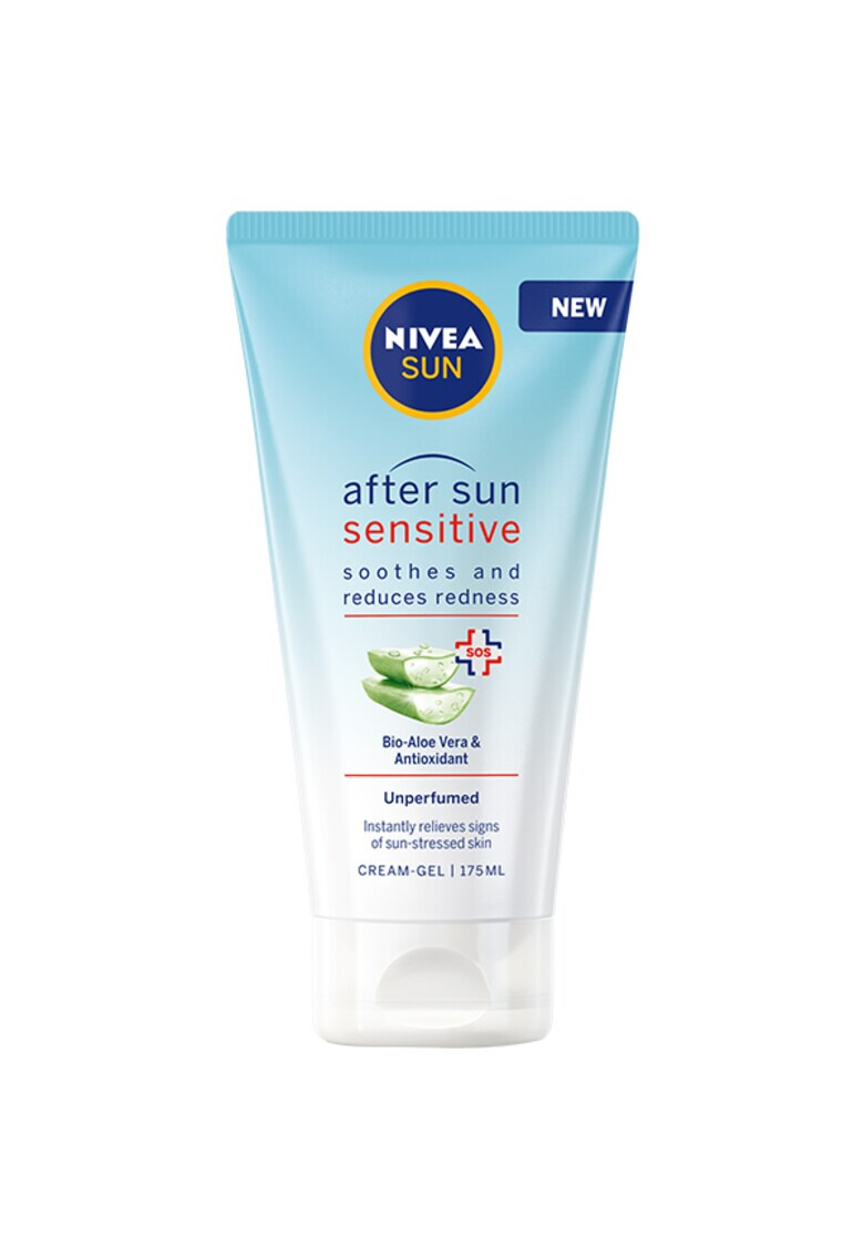 Nivea Crema-gel dupa plaja Sun After Sun Sensitive 175 ml - Pled.ro