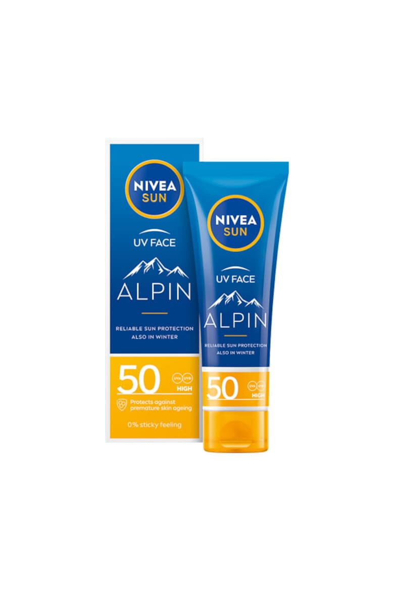 Nivea Crema hidratanta de fata pentru protectie solara Sun Alpin SPF 50 50 ml - Pled.ro