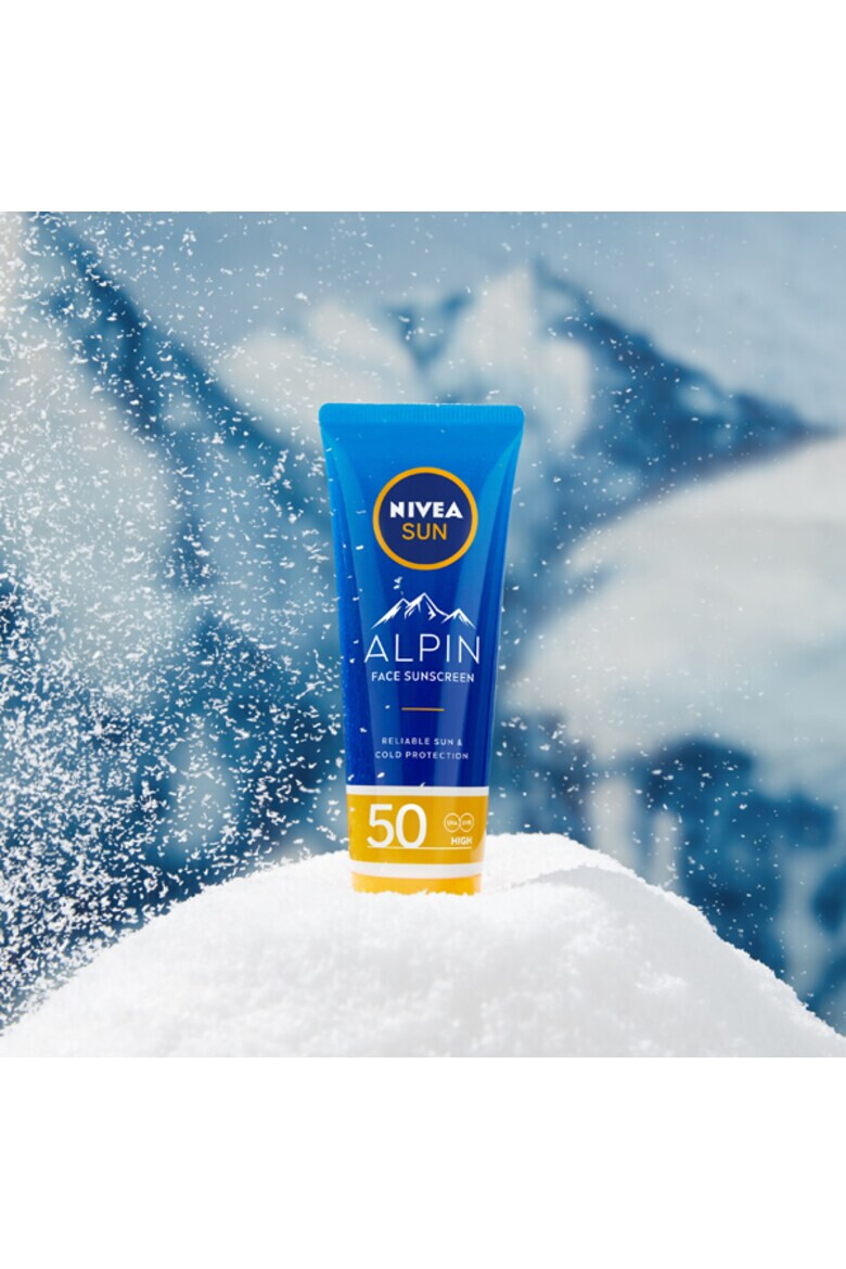 Nivea Crema hidratanta de fata pentru protectie solara Sun Alpin SPF 50 50 ml - Pled.ro