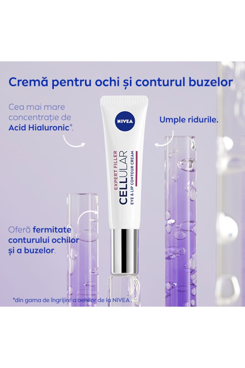 Nivea Crema pentru ochi si conturul buzelor CELLULAR Expert Filler 15 ml - Pled.ro