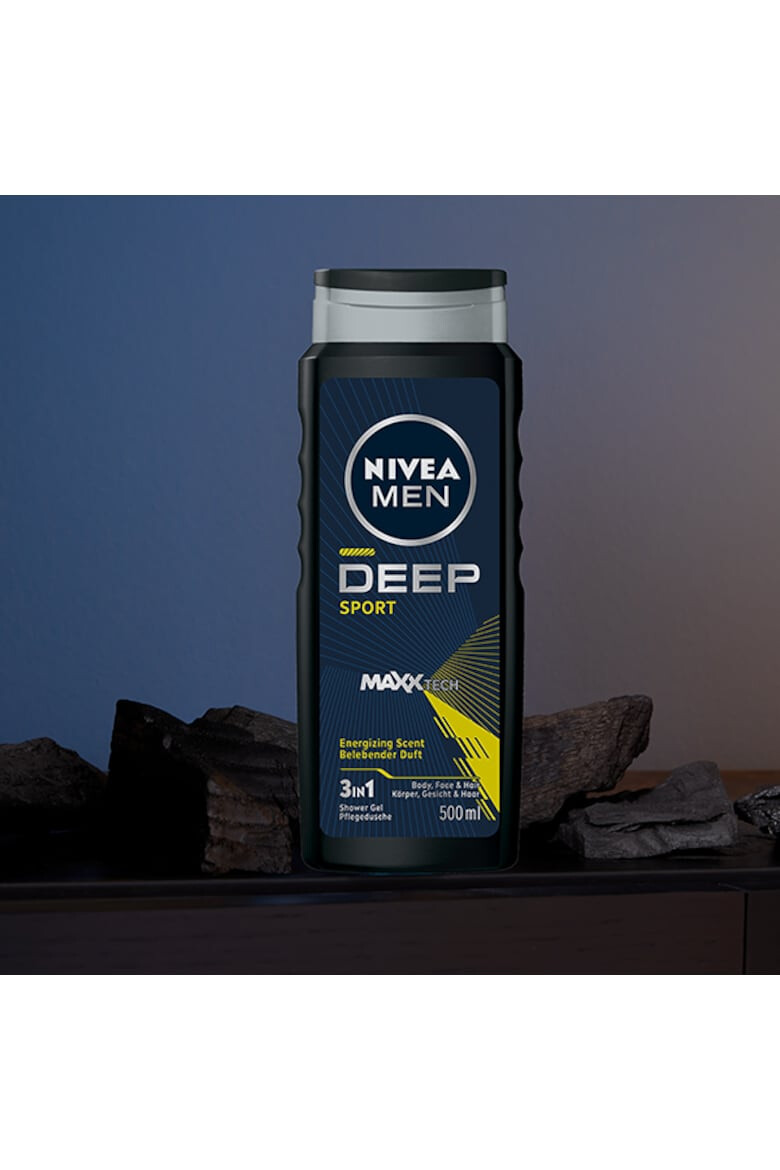 Nivea Men Gel de dus Deep Sport cu formula Maxxtech 500 ml - Pled.ro